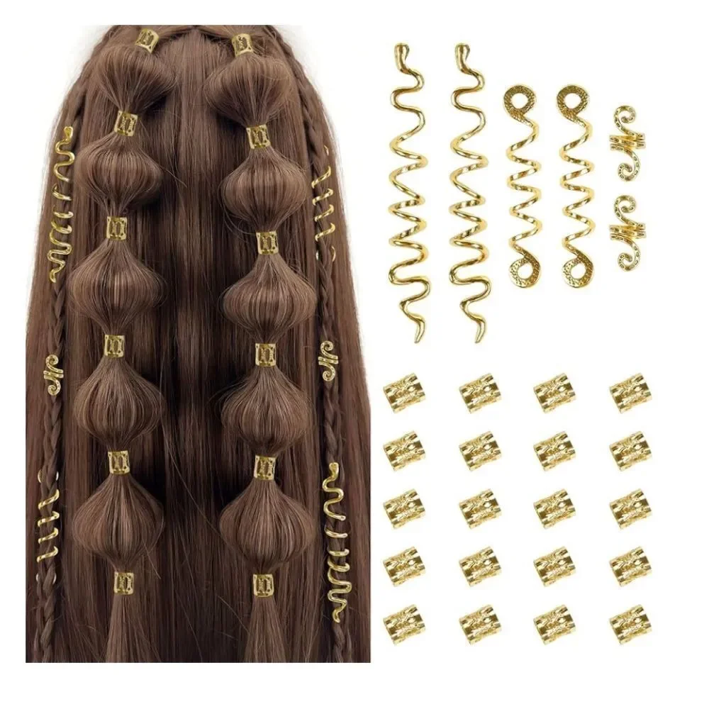 Stylish Gold Hair Accessories